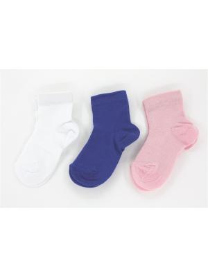 Носки детские Гамма. Цвет: синий, белый, розовый