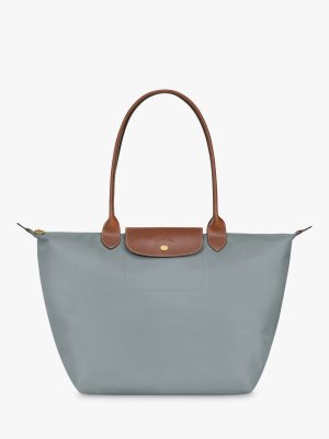 Большая сумка через плечо Le Pliage Original , сталь Longchamp