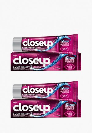 Зубная паста Closeup COOL KISS, 2 шт. х 100 мл. Цвет: прозрачный