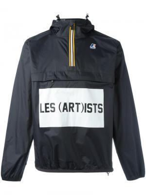 Спортивная куртка K-Way X Les (Art)Ists. Цвет: чёрный