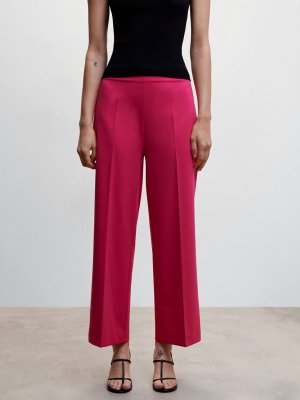 Укороченные брюки Oliver, розовые Mango