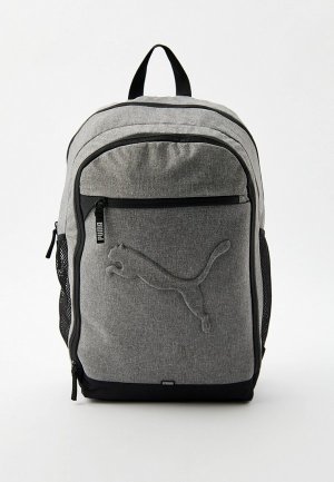 Рюкзак PUMA Buzz Backpack Medium Gray Heather. Цвет: серый