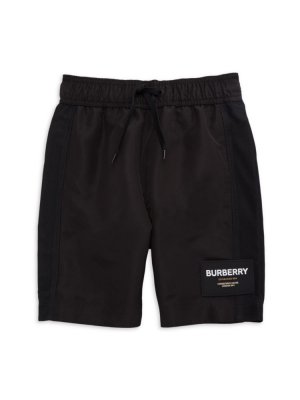 Спортивные шорты для маленьких мальчиков и , черный Burberry