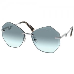 Солнцезащитные очки MU 55XS 1BC05N Silver [MU 1BC05N] Miu. Цвет: серебристый