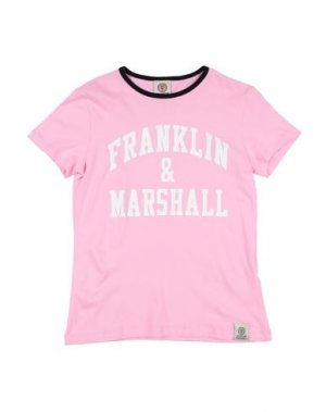 Футболка FRANKLIN & MARSHALL. Цвет: розовый