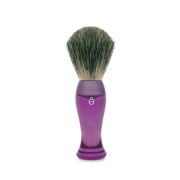 Бритвенная кисть из барсучьего волоса, фиолетовый цвет Finest Badger Hair Shaving Brush Long Handle - Purple eShave