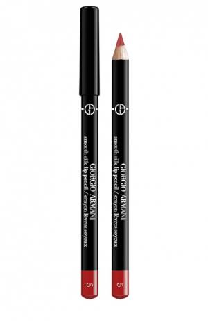 Карандаш для губ Smooth Silk Lip Pencil, оттенок 5 Giorgio Armani. Цвет: бесцветный