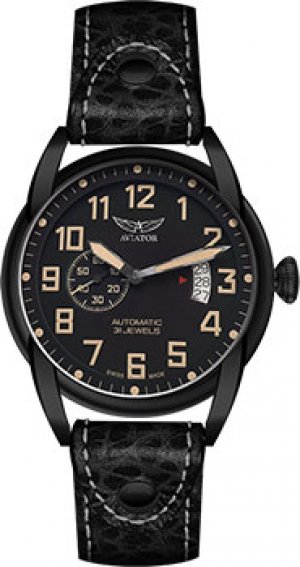 Швейцарские наручные мужские часы V.3.18.5.162.4. Коллекция Bristol Scout Aviator