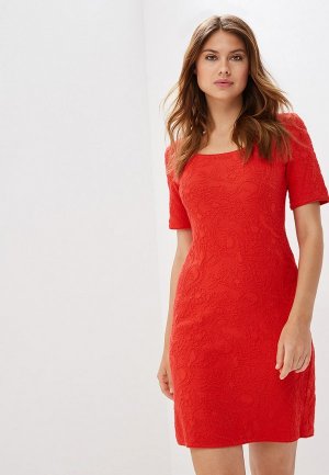 Платье MaryTes. Цвет: красный