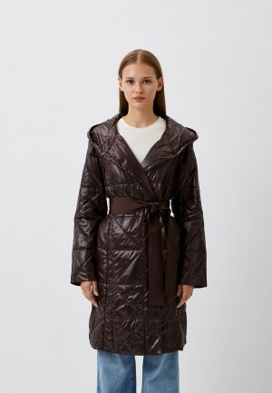Куртка утепленная Max&Co CARLO. Цвет: коричневый