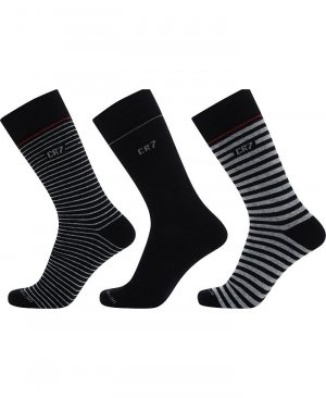 Модные мужские носки в подарочной упаковке, 3 шт. CR7, цвет Gray, Black Cr7