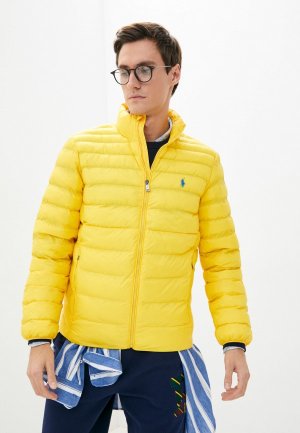 Куртка утепленная Polo Ralph Lauren. Цвет: желтый