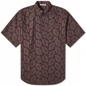 Рубашка Aaron Embroidered Pocket, цвет Brown Chocolate Wood