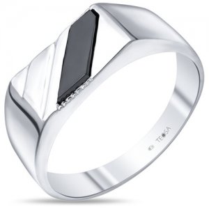 Серебряное кольцо с фианитом Т-115047 TEOSA