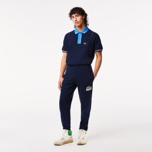 Спортивная одежда Мужские спортивные брюки Lacoste. Цвет: синий