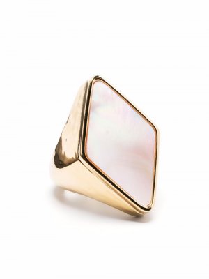 Elmire diamond-shaped ring Aurelie Bidermann. Цвет: золотистый