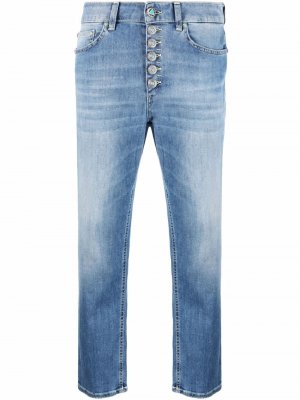 Укороченные джинсы Koons свободного кроя DONDUP. Цвет: синий