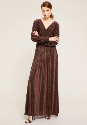 Вечернее платье Long Draped , коричневый Motivi