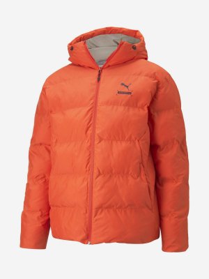 Куртка утепленная мужская Better, Оранжевый PUMA. Цвет: оранжевый