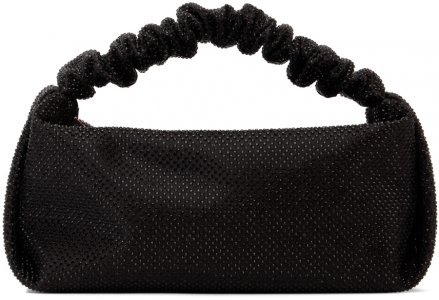 Черная мини-сумка для резинки волос , цвет Black Alexander Wang