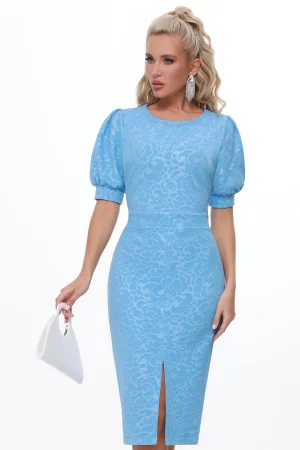 Платье женское Женская энергия синее 54 DSTrend. Цвет: синий