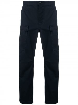 Классические брюки карго Balenciaga. Цвет: синий