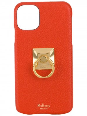Чехол для iPhone 11 с кольцом Mulberry. Цвет: оранжевый