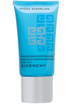 Увлажняющий флюид для сияния и комплексной защиты кожи лица SPF30-PA++ Givenchy. Цвет: бесцветный