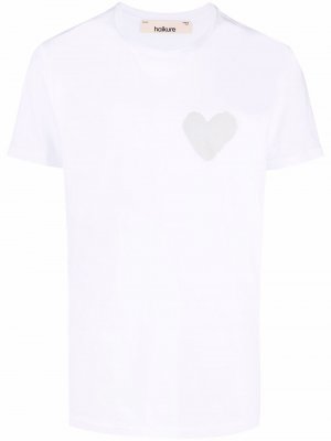 Graphic-print short-sleeve T-shirt Haikure. Цвет: белый