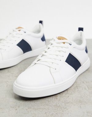 Белые кроссовки с полосами по бокам -Белый ALDO