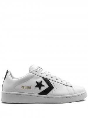 converse pro leather low black