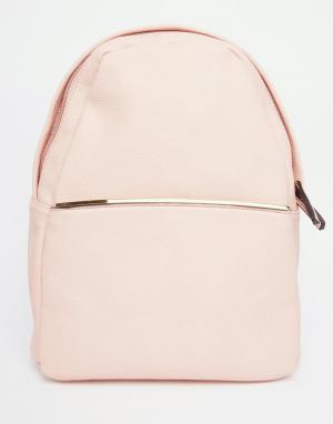 Светло-розовый рюкзак Minimal Glamorous. Цвет: светло-розовый
