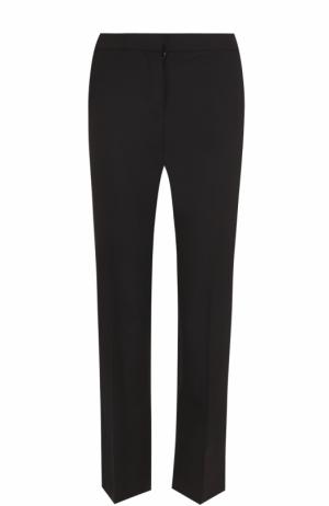 Укороченные брюки прямого кроя со стрелками Diane Von Furstenberg. Цвет: черный