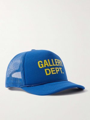 Кепка Trucker из твила и сетки с логотипом GALLERY DEPT., синий Dept.