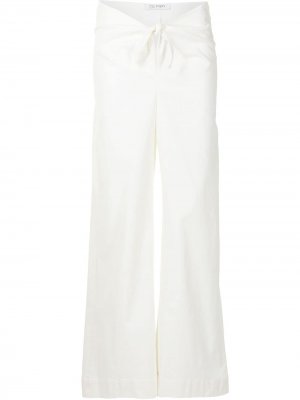 Расклешенные брюки с драпировкой Ports 1961. Цвет: белый
