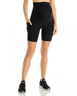 Велосипедные шорты для беременных с карманами Team , цвет Black Beyond Yoga