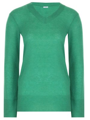 Пуловер кашемировый MALO. Цвет: зеленый