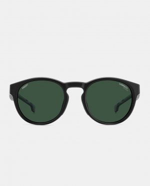 Черные круглые мужские солнцезащитные очки , черный Carrera