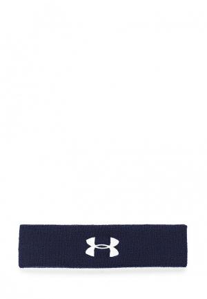 Повязка Under Armour UA Performance Headband. Цвет: синий