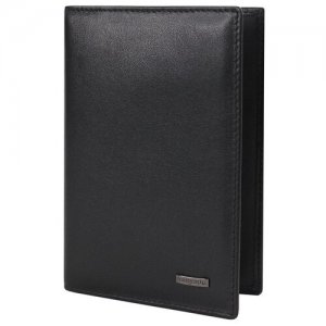 54019-1-64D Black Обложка Для Паспорта Malgrado. Цвет: черный