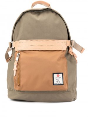 Рюкзак с нашивкой-логотипом As2ov. Цвет: коричневый