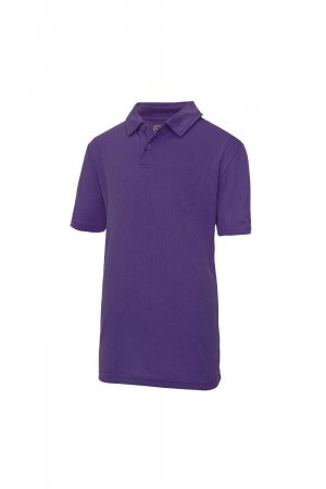 Спортивная однотонная рубашка-поло (2 шт.) , фиолетовый Just Cool