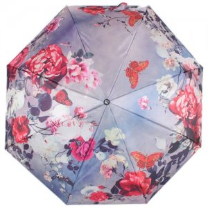Мини-зонт , мультиколор FLIORAJ. Цвет: красный