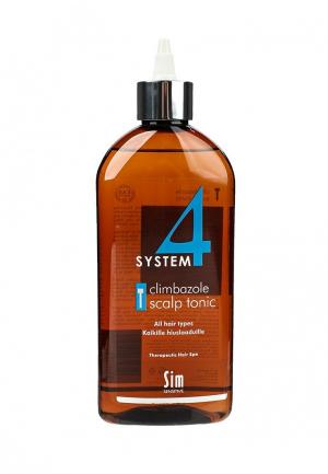 Тоник для волос Sim Sensitive Терапевтический SYSTEM 4 Climbazole Scalp Tonic «Т» , 500 мл