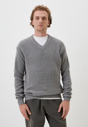 Пуловер Befree. Цвет: серый