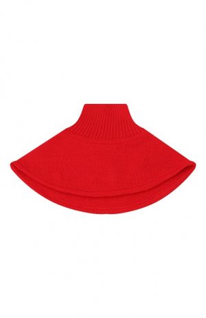 Шерстяной шарф-манишка Catya. Цвет: красный