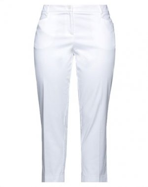 Повседневные брюки EDAS. Цвет: белый