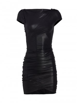 Мини-платье Jade с короткими рукавами , черный Rick Owens