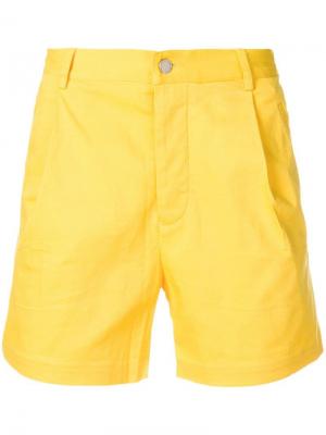 Классические шорты с карманами Unconditional. Цвет: желтый