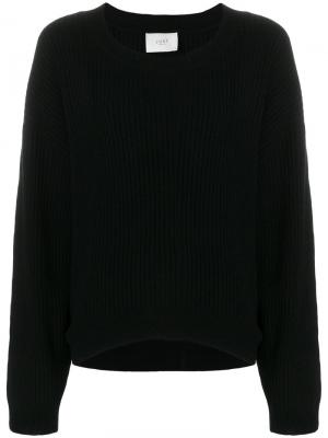 Вязаный свитер Corn Just Female. Цвет: чёрный